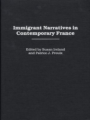 cover image of Immigrant Narratives in Contemporary France